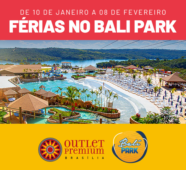 Outlet Premium Brasília anuncia campanha de férias em parceria com Bali Park