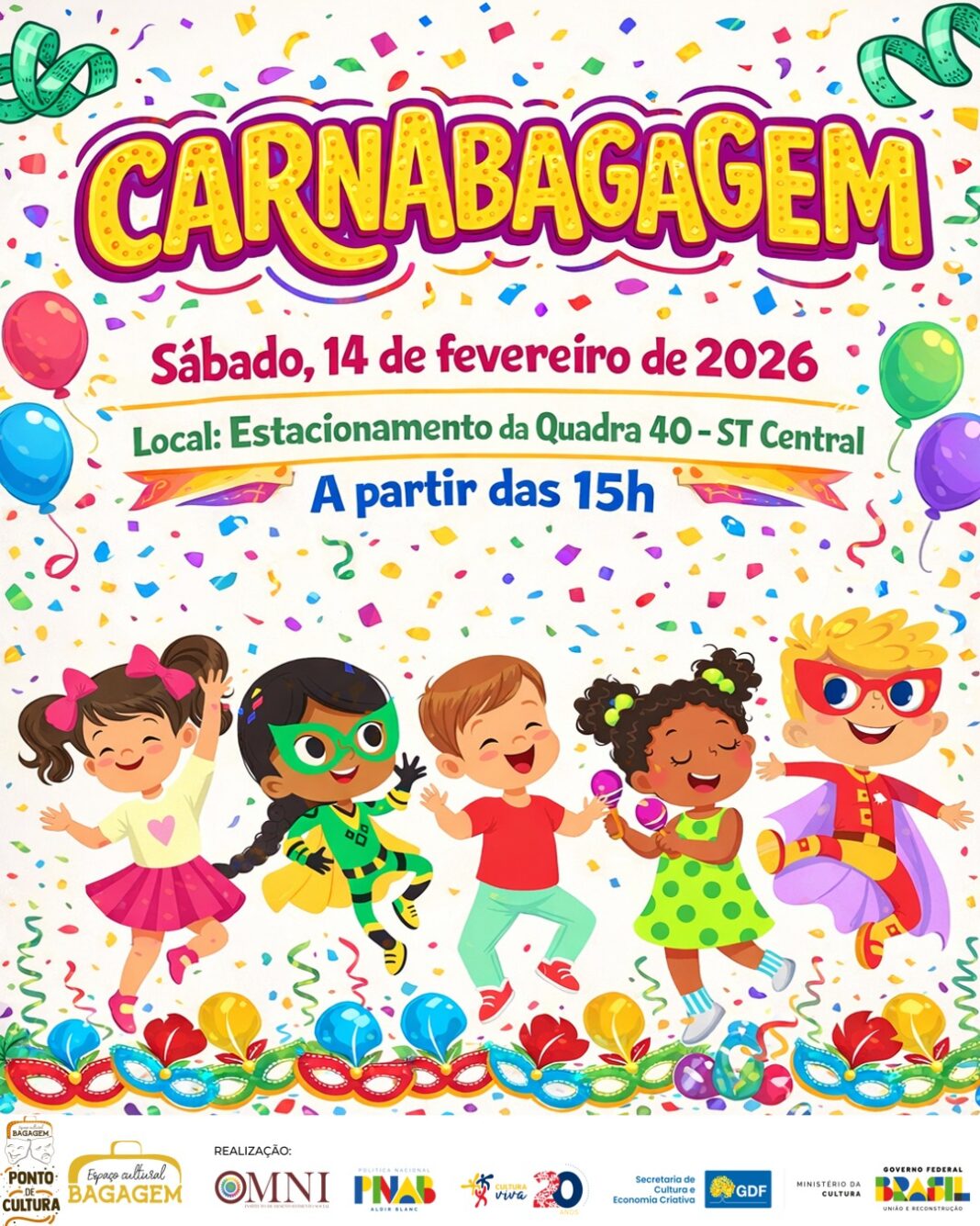 Carnabagagem Gama 2026