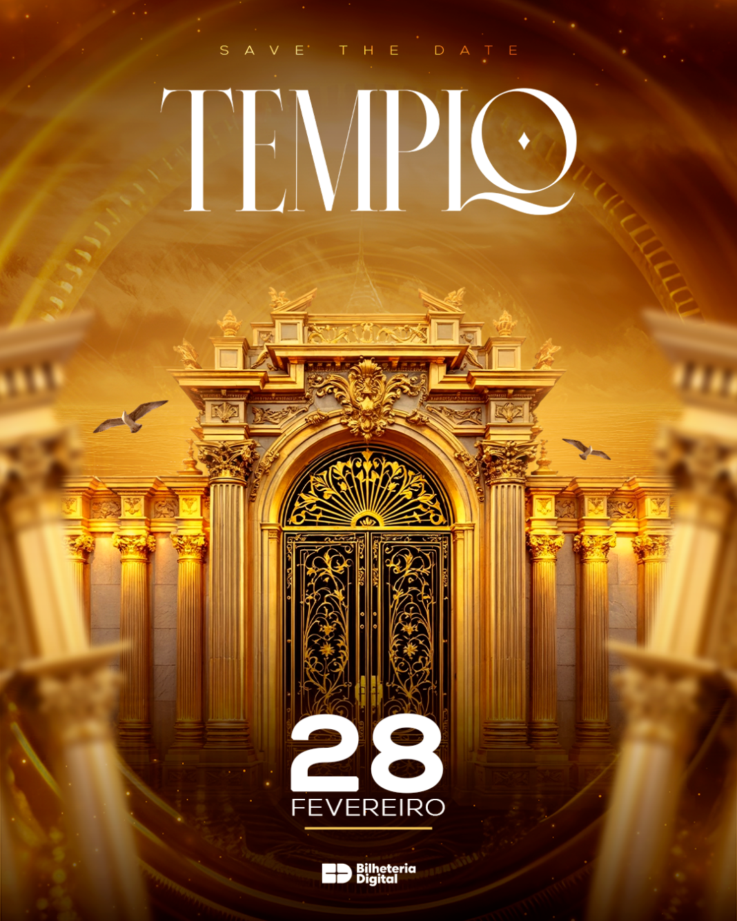 No dia 28 de fevereiro, a Ápice Entretenimento recebe mais uma edição do TEMPLO, um projeto que une música, estética marcante e experiência imersiva em uma noite intensa do começo ao fim.