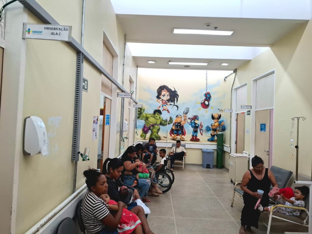 IgesDF reforça equipes e estrutura para enfrentar o aumento de doenças respiratórias em crianças
