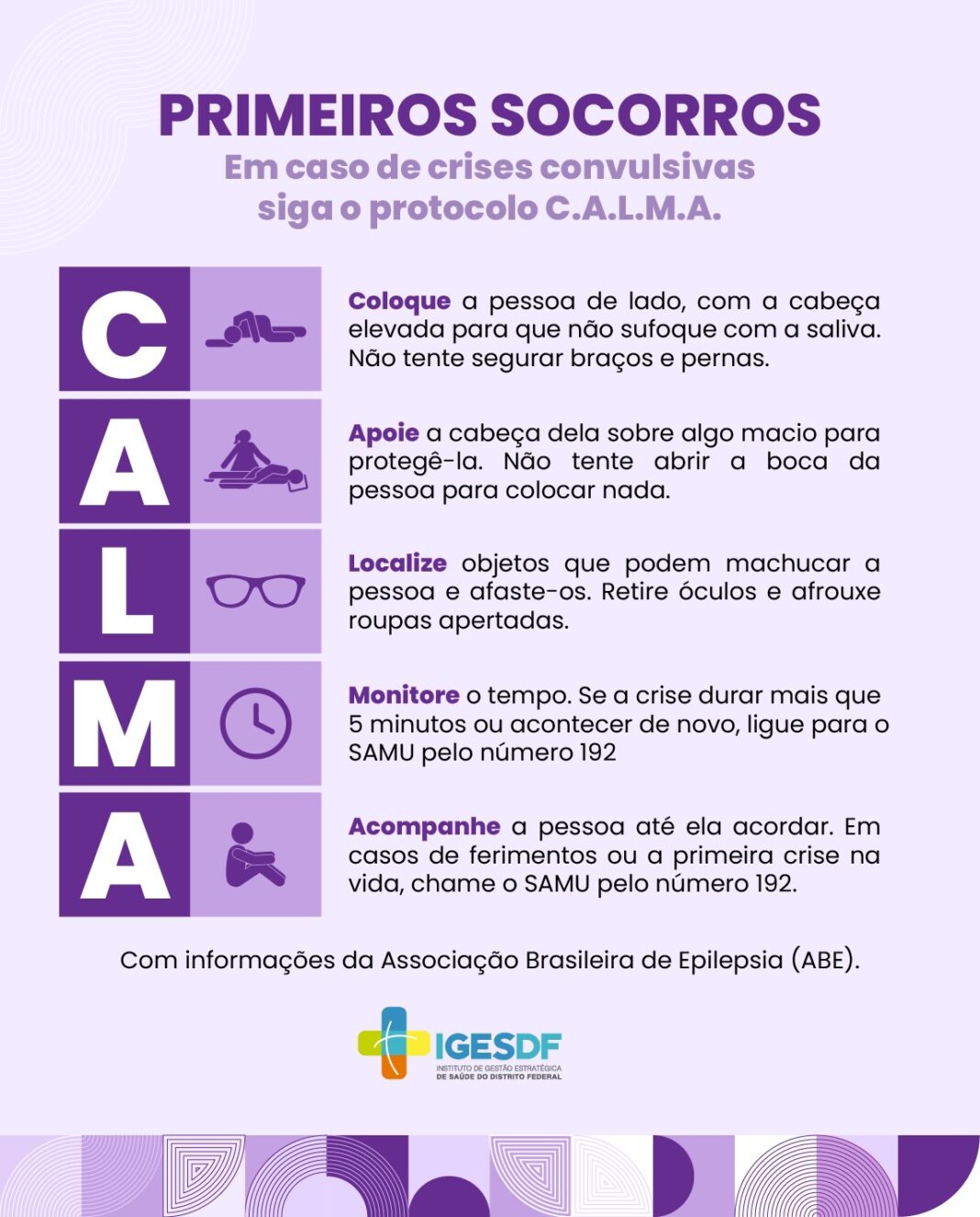 Saiba o que fazer em uma crise epiléptica e ajude a salvar vidas Saiba o que fazer em uma crise epiléptica e ajude a salvar vidas
