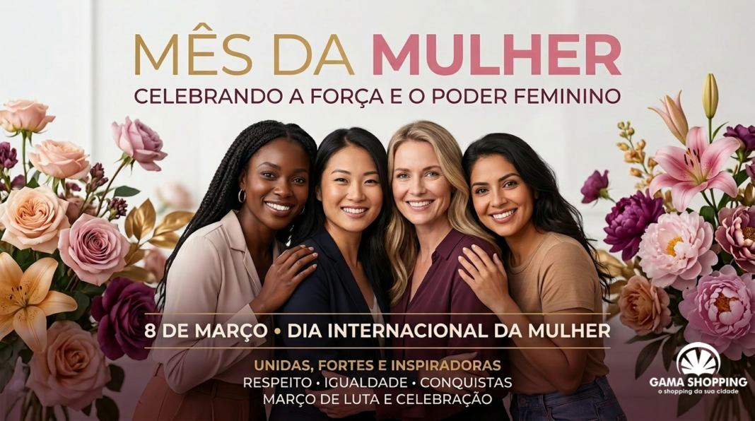 Mês da Mulher Gama Shopping