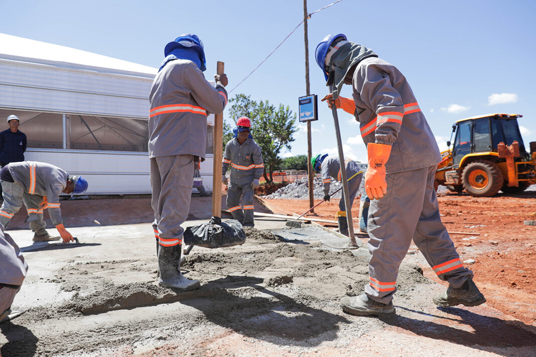 Obras do Hospital do Recanto das Emas chegam à segunda etapa com 96% da fundação concluída Obras do Hospital do Recanto das Emas chegam à segunda etapa com 96% da fundação concluída