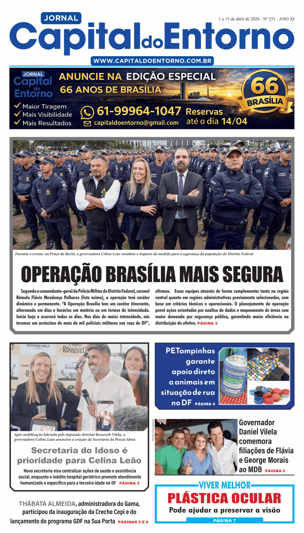 Edição 251 – 1 a 15 de abril de 2026 Edição 251 – 1 a 15 de abril de 2026