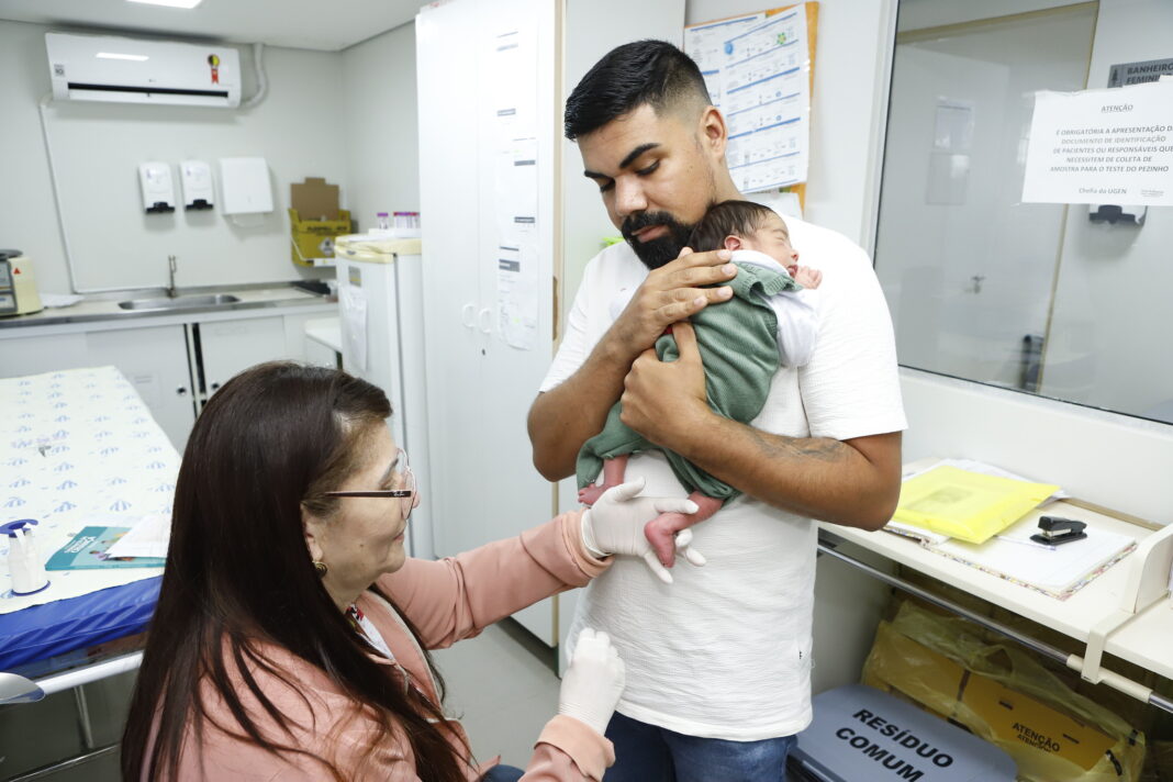 Teste do pezinho já registrou, no DF, mais de 15,4 mil coletas neste ano Teste do pezinho já registrou, no DF, mais de 15,4 mil coletas neste ano