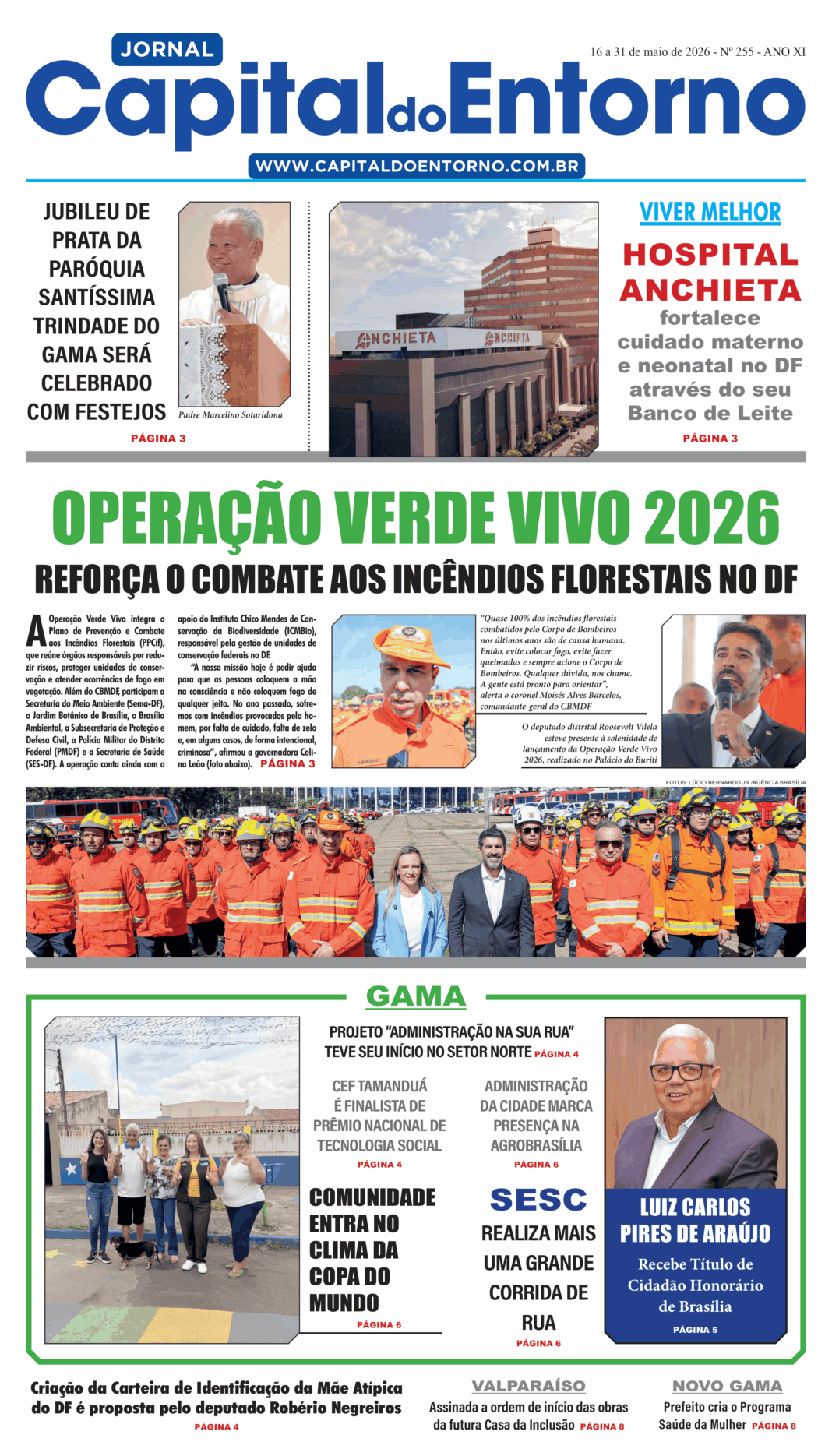 Edição 255 – 16 a 31 de maio de 2026 Edição 255 – 16 a 31 de maio de 2026
