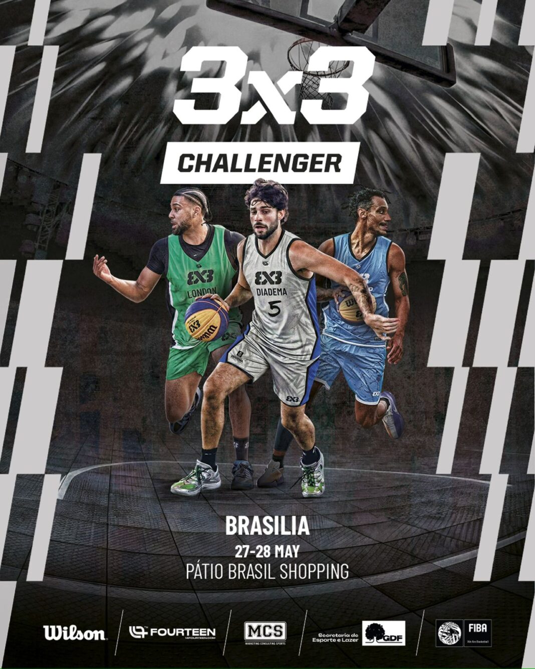Brasília recebe Challenger internacional de basquete 3×3 com equipes de 10 países Brasília recebe Challenger internacional de basquete 3×3 com equipes de 10 países