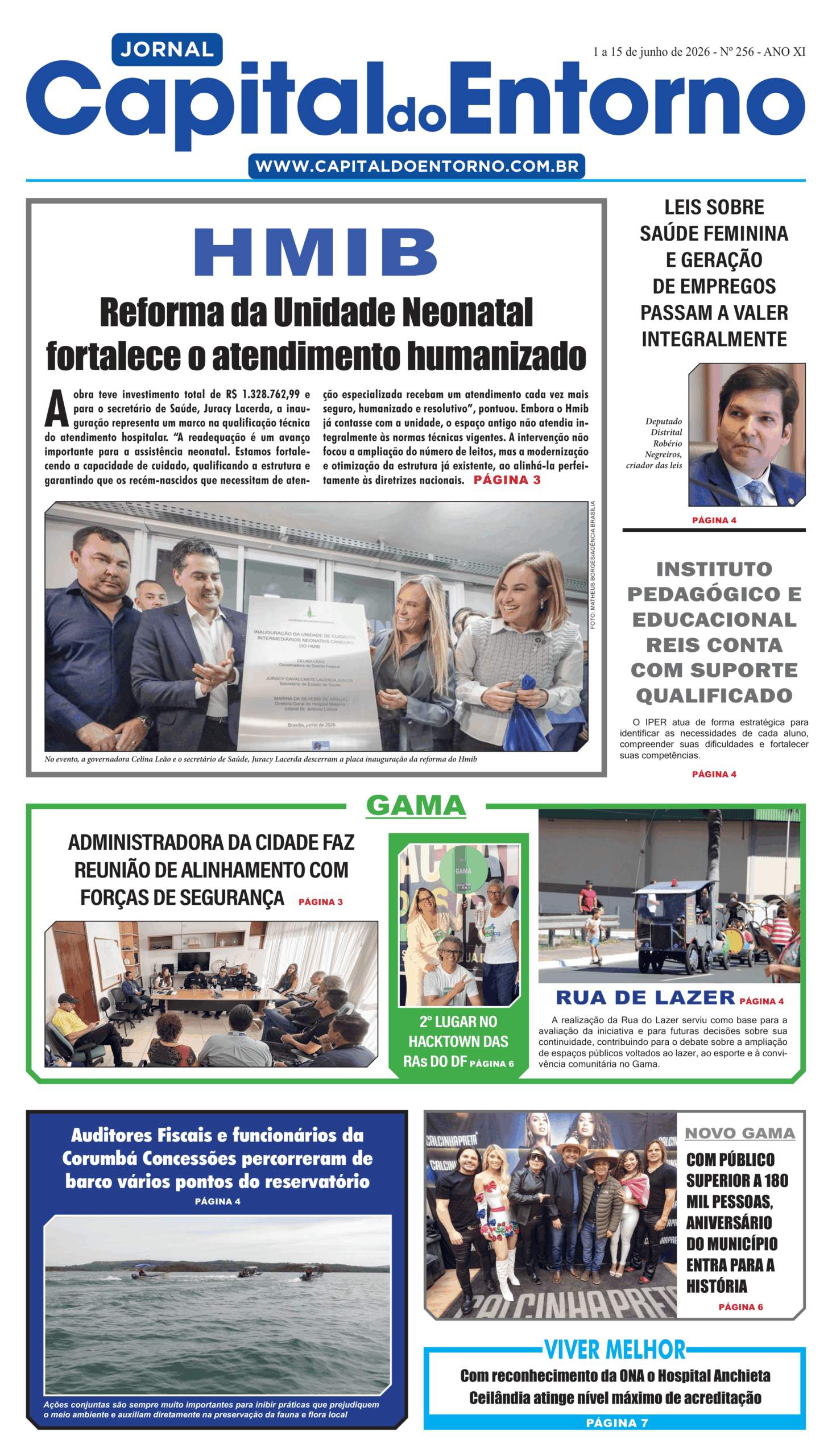 Edição 256 – 1 a 15 de junho de 2026 Edição 256 – 1 a 15 de junho de 2026