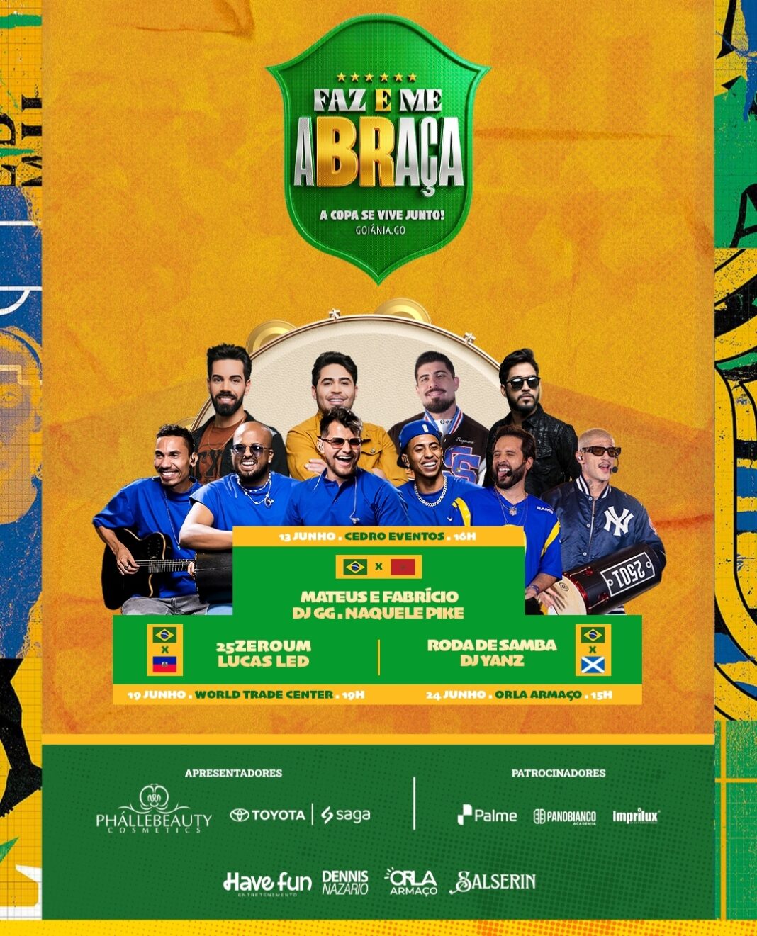 Faz & Me Abraça na copa 2026 Faz & Me Abraça na copa 2026