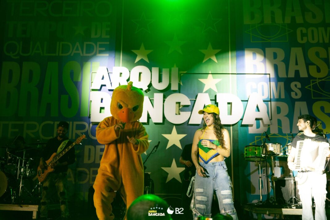 Brasil decide classificação contra a Escócia nesta quarta (24) e Copa na Arquibancada terá shows de Brazza e 25zeroum em Goiânia Brasil decide classificação contra a Escócia nesta quarta (24) e Copa na Arquibancada terá shows de Brazza e 25zeroum em Goiânia