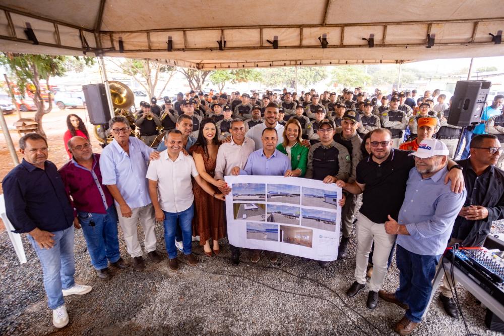 Ordem de serviço autoriza construção do 19º Batalhão da Polícia Militar no Bairro Lunabel Ordem de serviço autoriza construção do 19º Batalhão da Polícia Militar no Bairro Lunabel