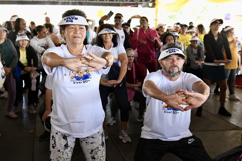 Programa oferece atividades gratuitas para população idosa do DF Programa oferece atividades gratuitas para população idosa do DF