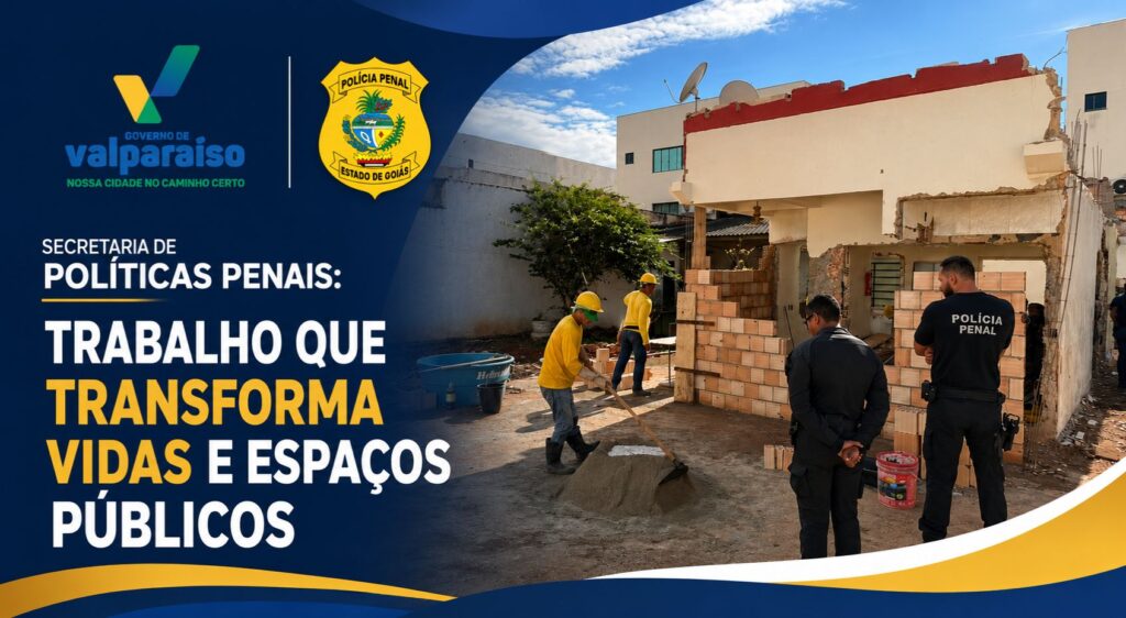 Secretaria de Políticas Penais consolida resultados com 13 frentes de trabalho e mais de R$ 4 milhões em economia para Valparaíso Secretaria de Políticas Penais consolida resultados com 13 frentes de trabalho e mais de R$ 4 milhões em economia para Valparaíso