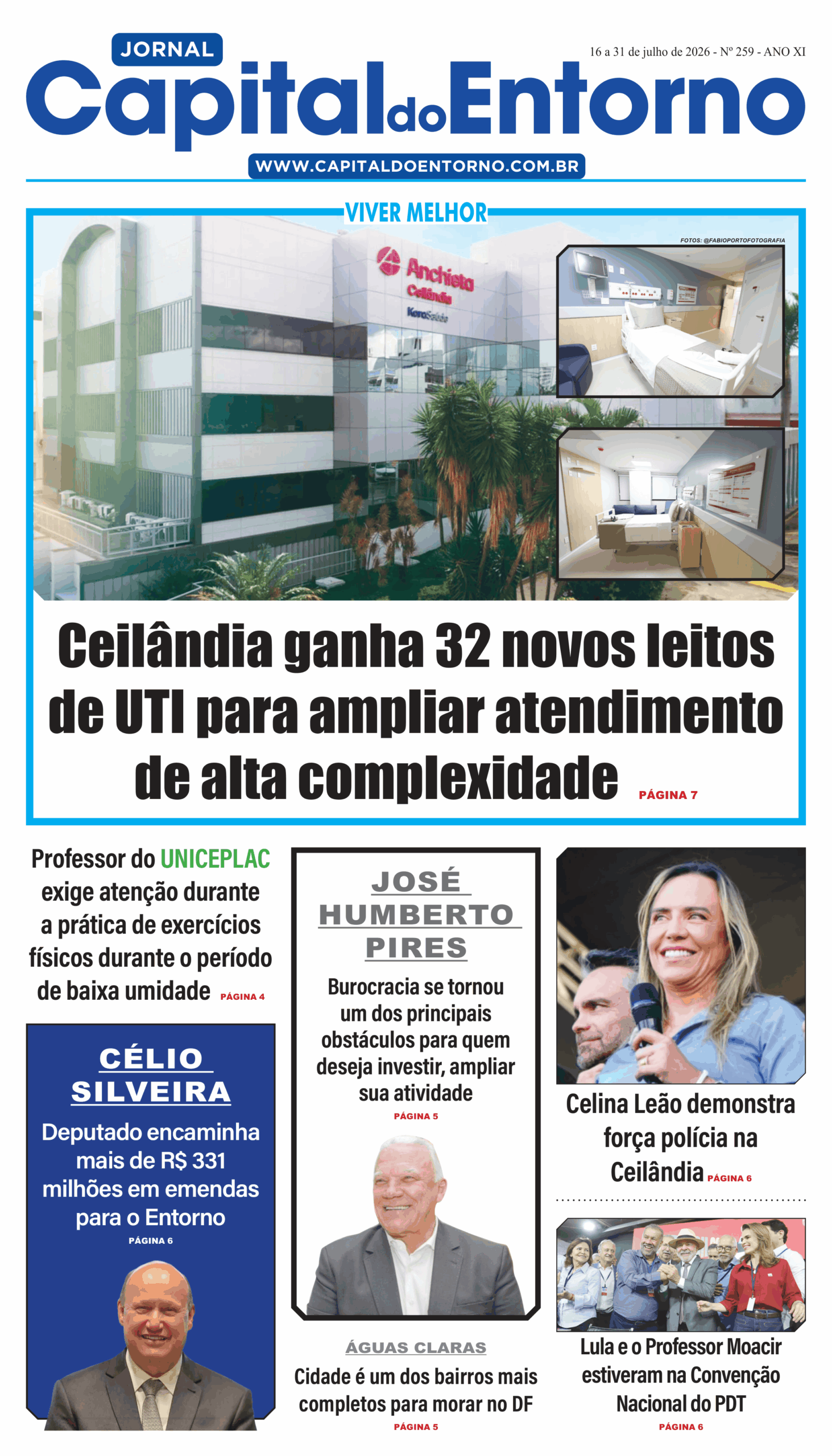 Edição 259 – 16 a 31 de julho de 2026 Edição 259 – 16 a 31 de julho de 2026
