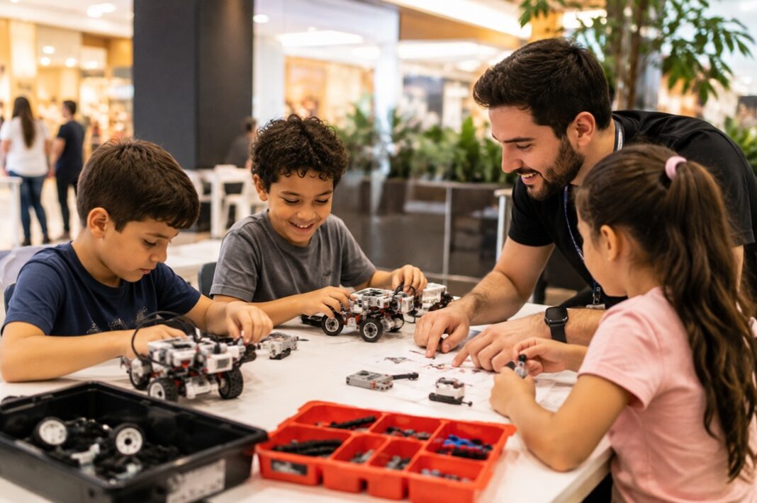 Manhattan Shopping recebe oficina gratuita de robótica para crianças Manhattan Shopping recebe oficina gratuita de robótica para crianças
