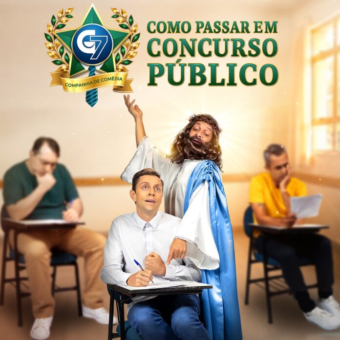 G7 Comédia retorna com 'Como Passar em Concurso Público' em agosto