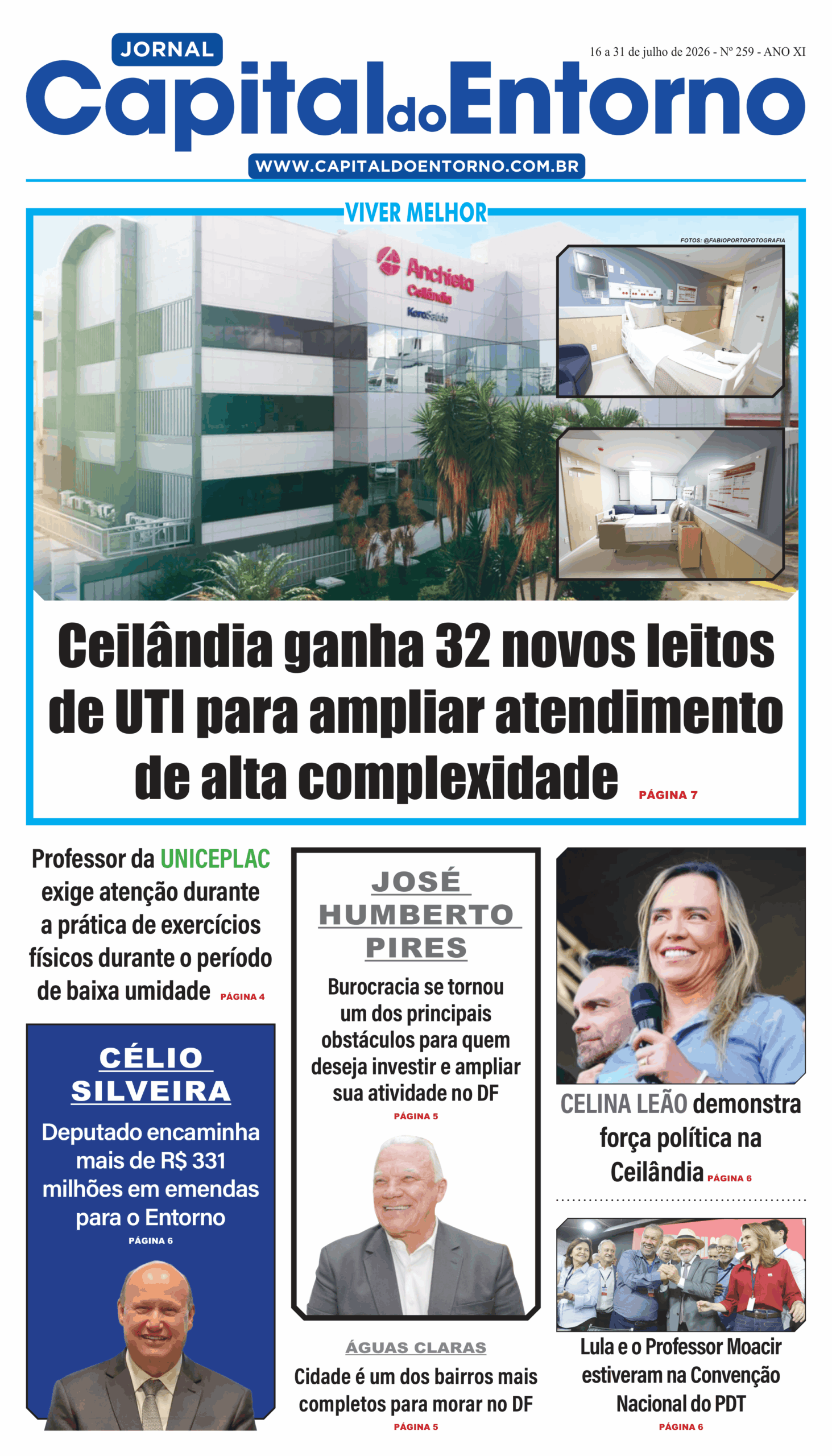Edição 259 – 16 a 31 de julho de 2026 Edição 259 – 16 a 31 de julho de 2026