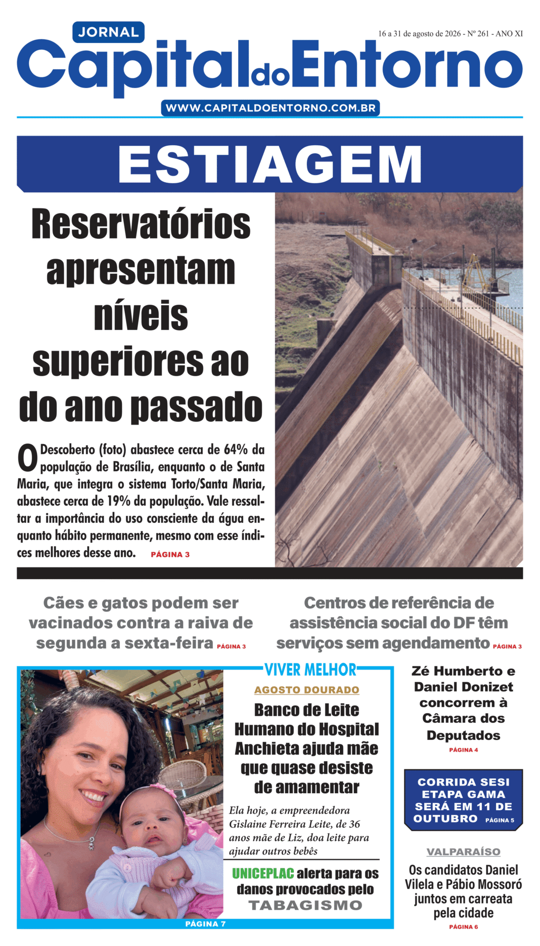 Edição 261 – 16 a 31 de agosto de 2026 Edição 261 – 16 a 31 de agosto de 2026