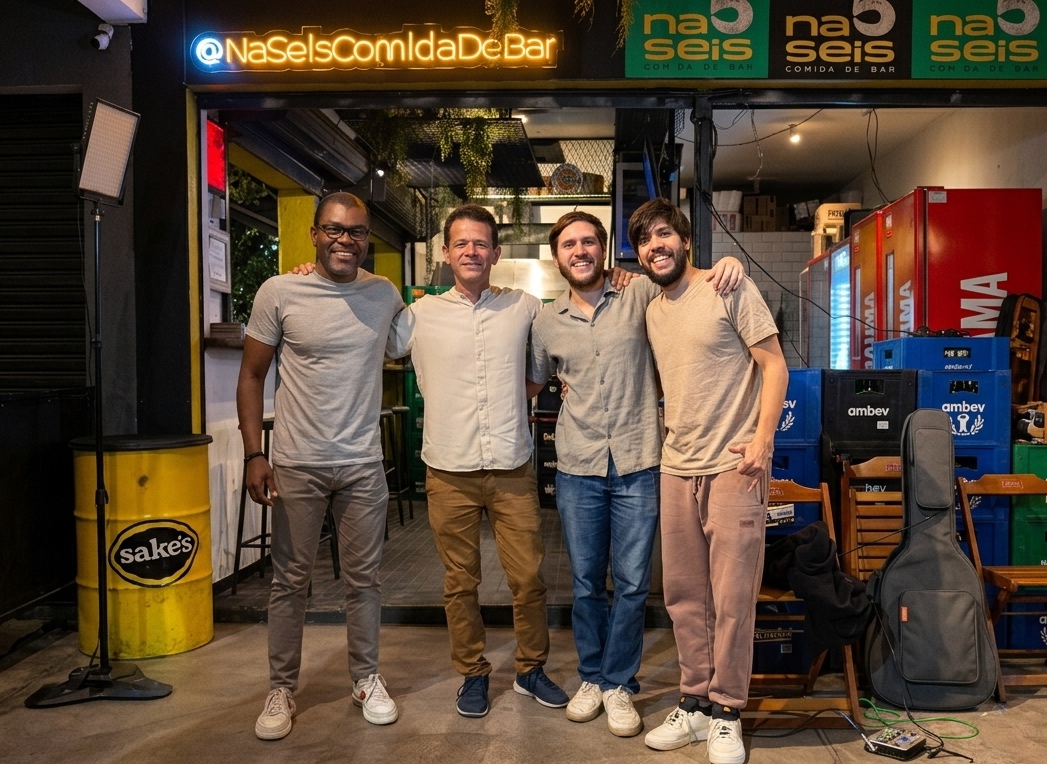 Na Seis: Churrascada grátis, vinho e samba comandam quartas-feiras do bar Na Seis: Churrascada grátis, vinho e samba comandam quartas-feiras do bar