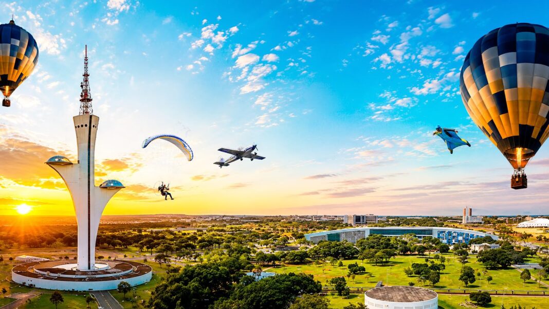 Festival de Esportes Aéreos movimenta Brasília nesta semana com voos de balão, BASE Jump e atrações gratuitas para toda a família Festival de Esportes Aéreos movimenta Brasília nesta semana com voos de balão, BASE Jump e atrações gratuitas para toda a família