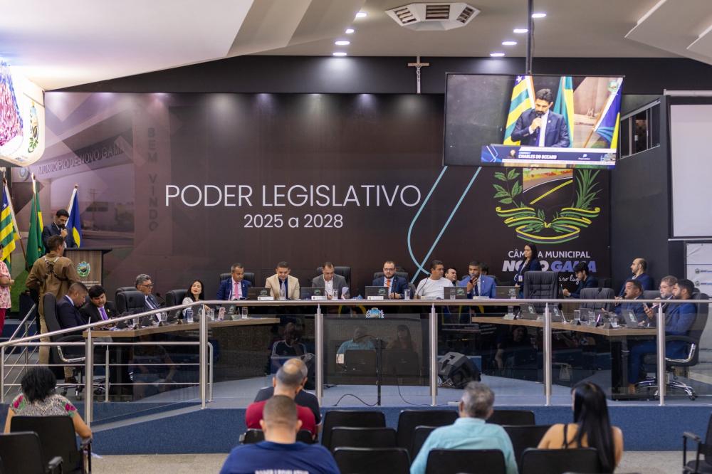 Câmara Municipal de Novo Gama dá início aos trabalhos legislativos Câmara Municipal de Novo Gama dá início aos trabalhos legislativos