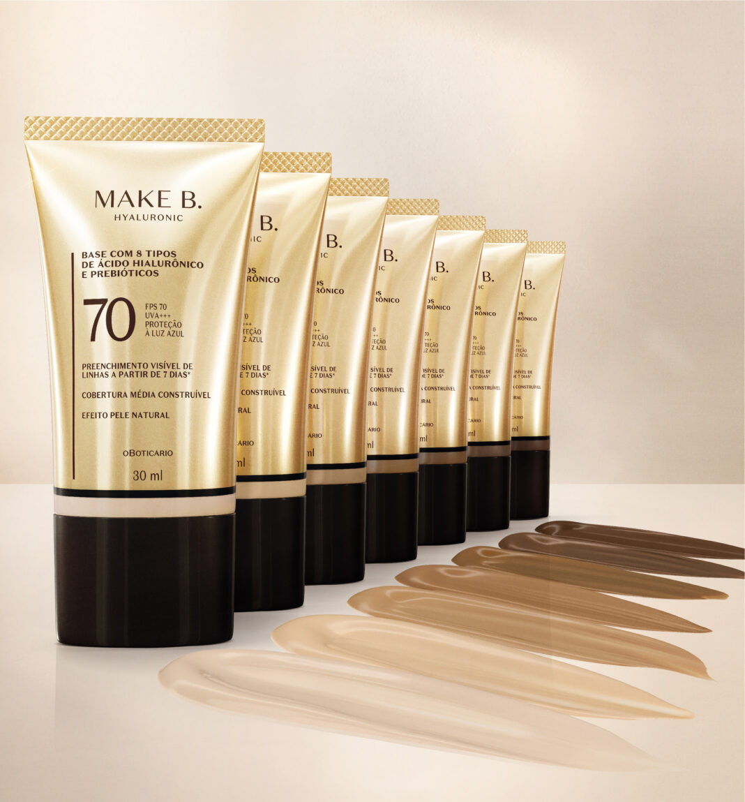 A base N°1 de vendas evoluiu: Make B. Hyaluronic está de volta com uma fórmula ainda mais poderosa A base N°1 de vendas evoluiu: Make B. Hyaluronic está de volta com uma fórmula ainda mais poderosa