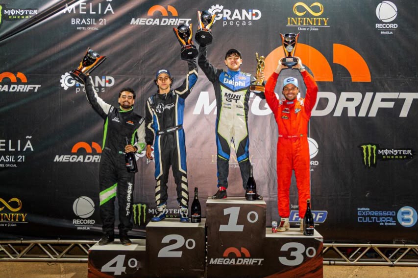 Mega Drift coroa Lucas Kise e encerra temporada com recorde de público em Brasília Mega Drift coroa Lucas Kise e encerra temporada com recorde de público em Brasília