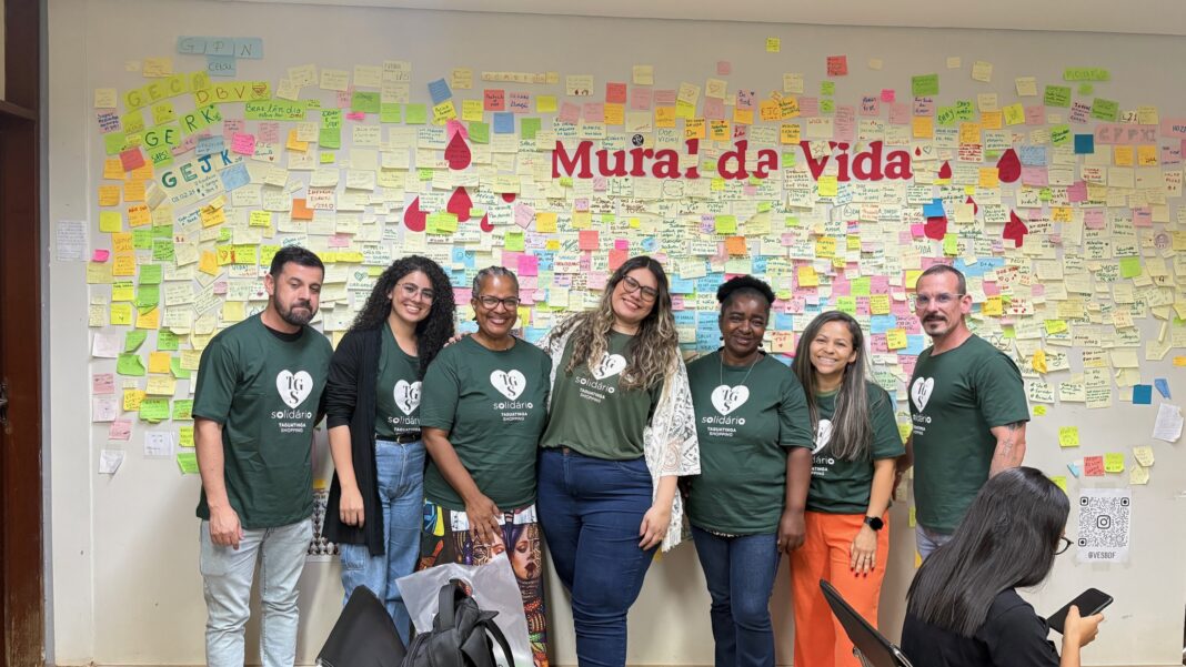 HOJE: Taguatinga Shopping capacita mulheres para criação de cenografia sustentável de Halloween HOJE: Taguatinga Shopping capacita mulheres para criação de cenografia sustentável de Halloween