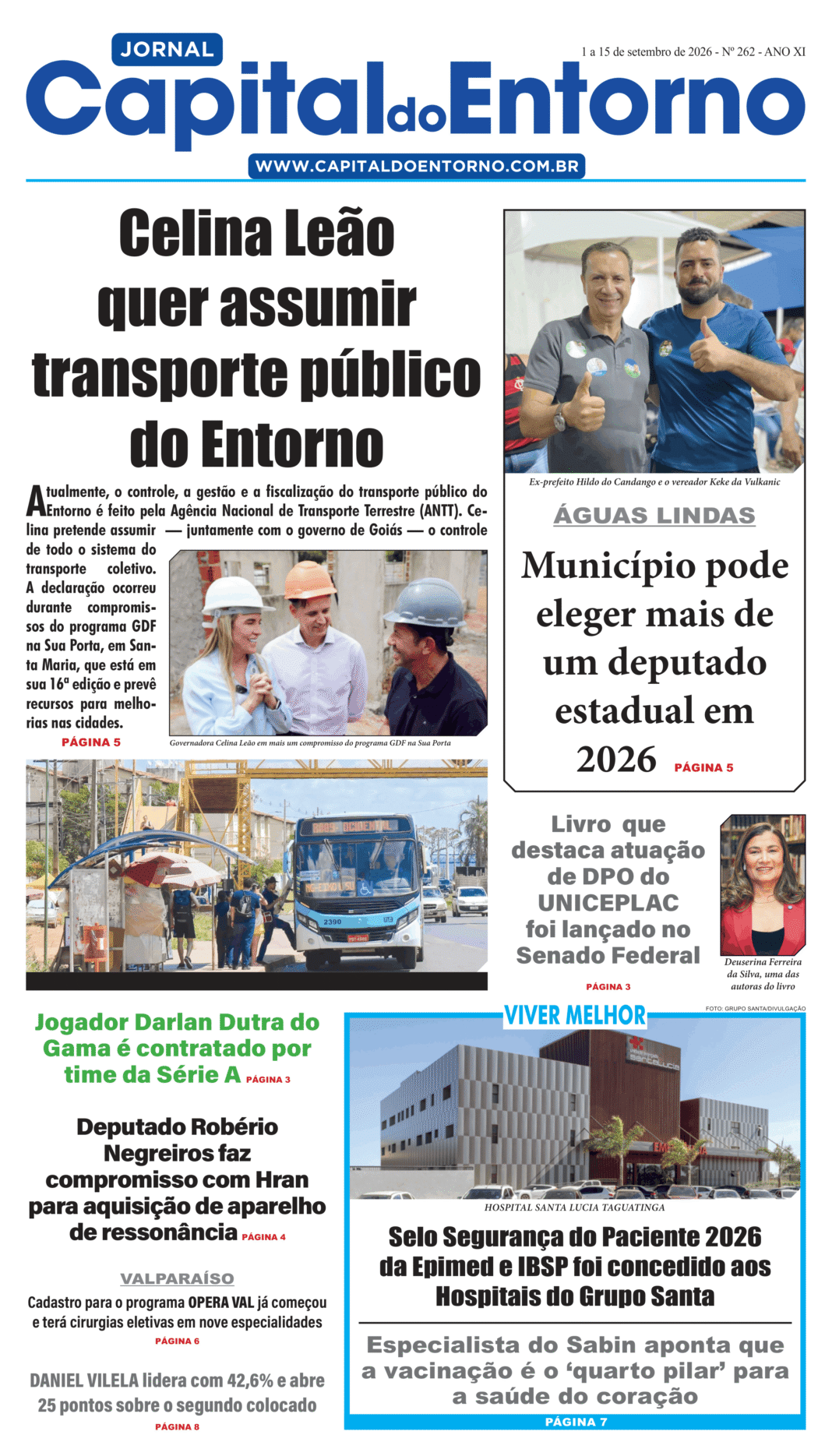 Edição 262 – 1 a 15 de setembro de 2026 Edição 262 – 1 a 15 de setembro de 2026