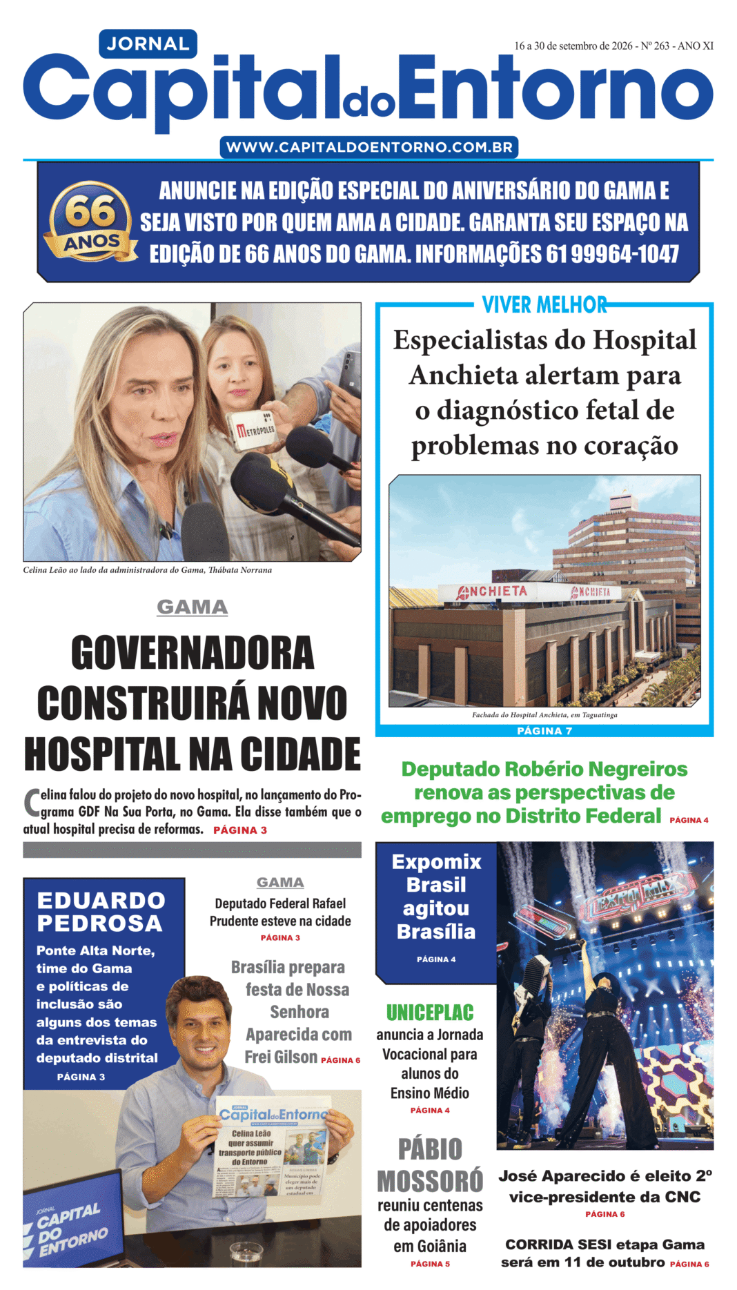 Edição 263 – 16 a 30 de setembro de 2026 Edição 263 – 16 a 30 de setembro de 2026
