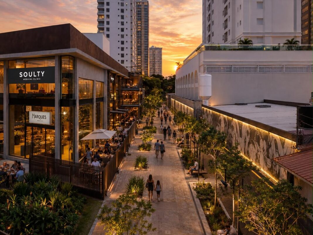 Viela 36 ressignifica espaço urbano no Setor Marista e cria novo endereço de arte, cultura e convivência em Goiânia Viela 36 ressignifica espaço urbano no Setor Marista e cria novo endereço de arte, cultura e convivência em Goiânia