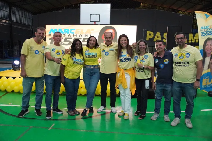 Marcela Passamani reúne 400 apoiadores no Gama