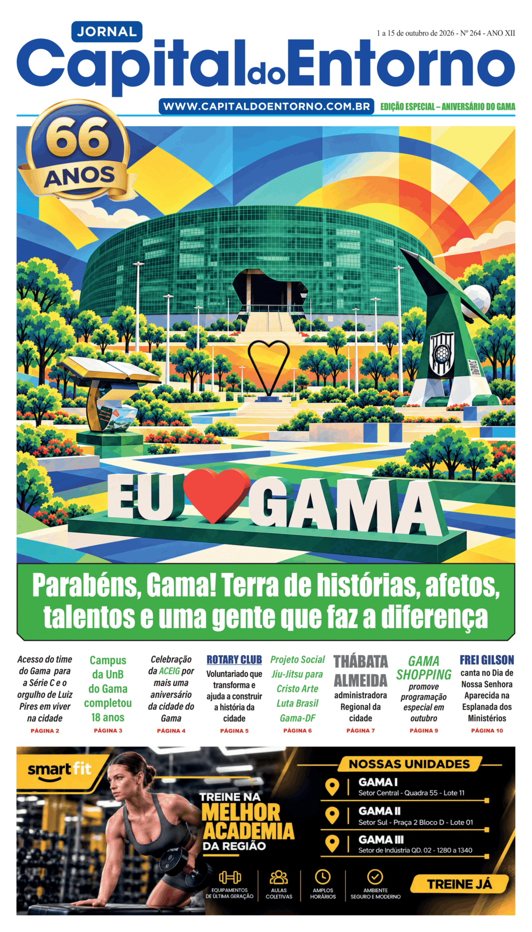 Edição 264 – 1 a 15 de outubro de 2026 Edição 264 – 1 a 15 de outubro de 2026