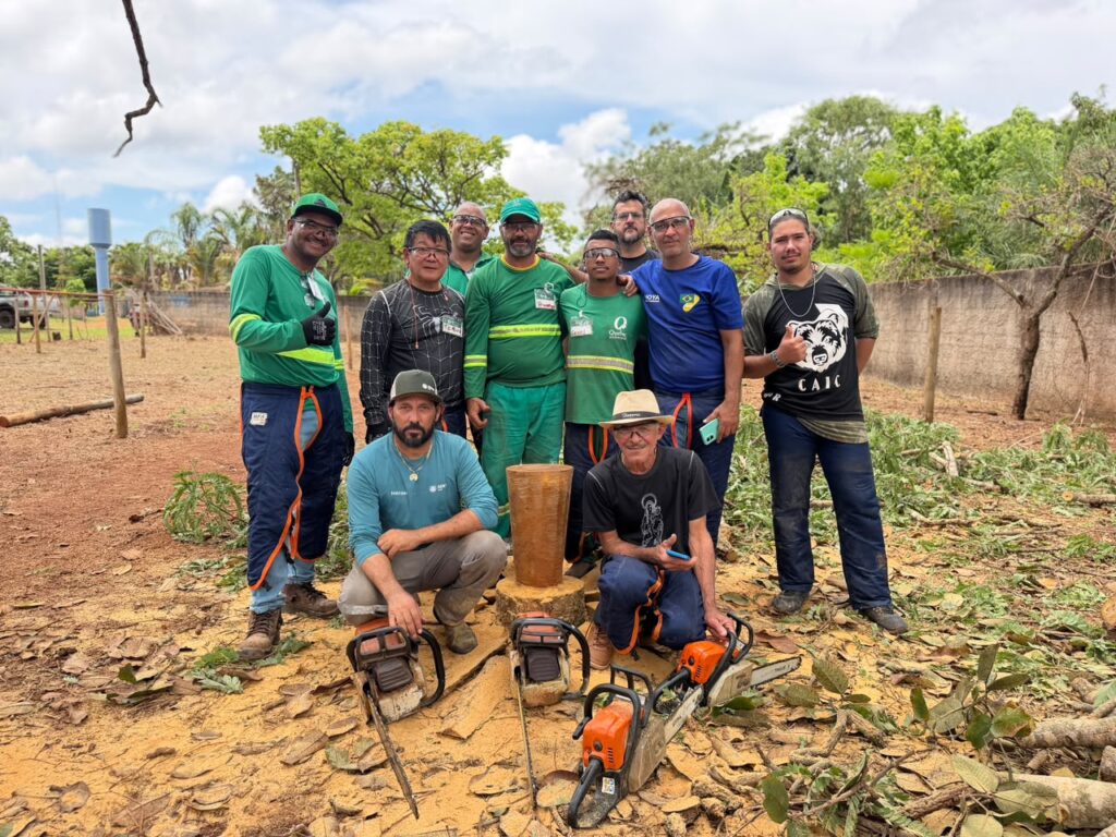 Curso de operação e manutenção de motosserra capacita profissionais em Valparaíso Curso de operação e manutenção de motosserra capacita profissionais em Valparaíso