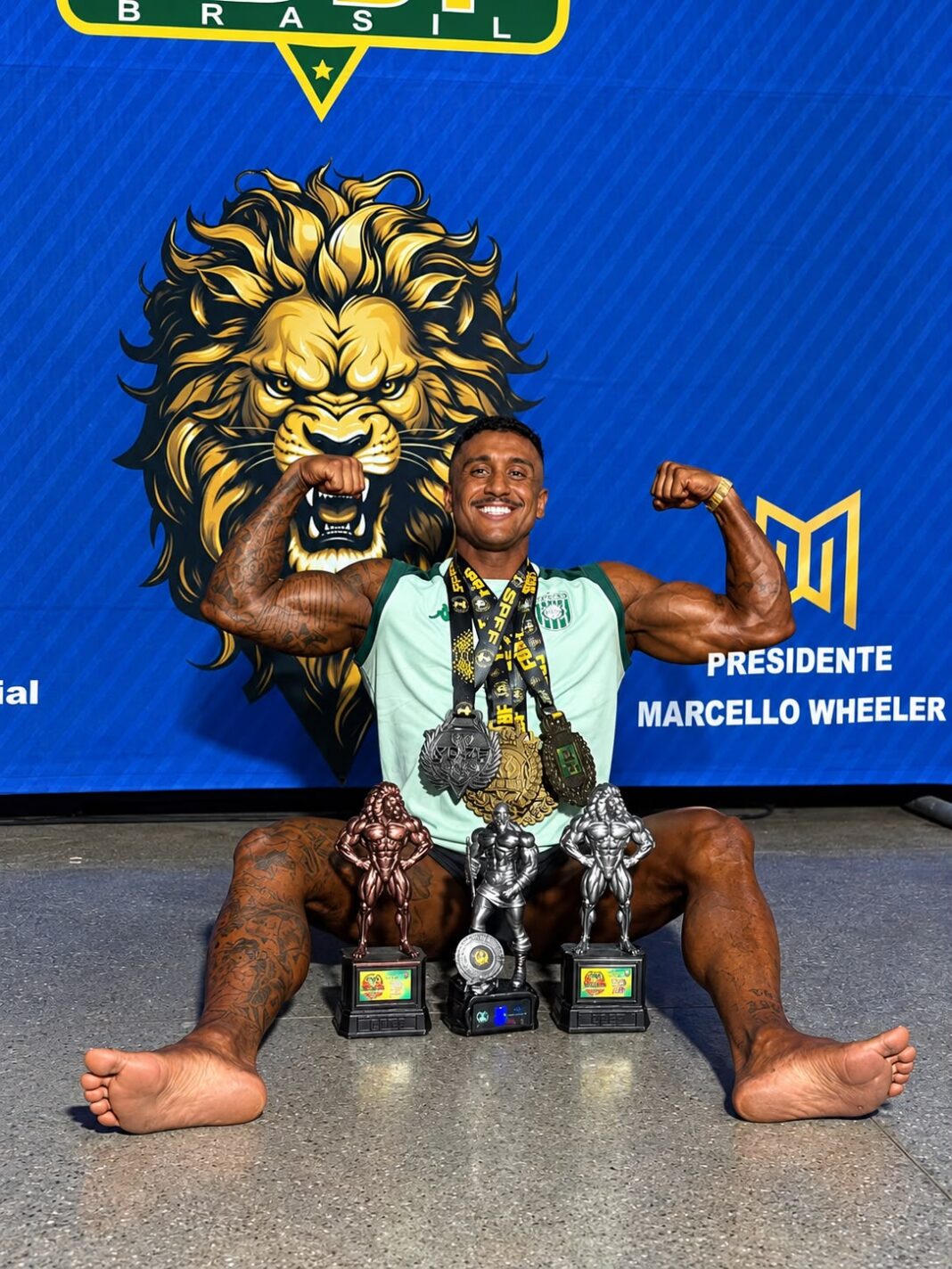 Atleta do Gama conquista vice-campeonato Brasileiro de fisiculturismo e soma quatro podios em um unico dia Atleta do Gama conquista vice-campeonato Brasileiro de fisiculturismo e soma quatro podios em um unico dia