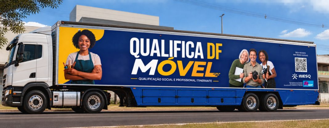 Novo Qualifica DF Móvel abre 907 vagas gratuitas e traz novidades para alunos em quatro regiões do DF Novo Qualifica DF Móvel abre 907 vagas gratuitas e traz novidades para alunos em quatro regiões do DF
