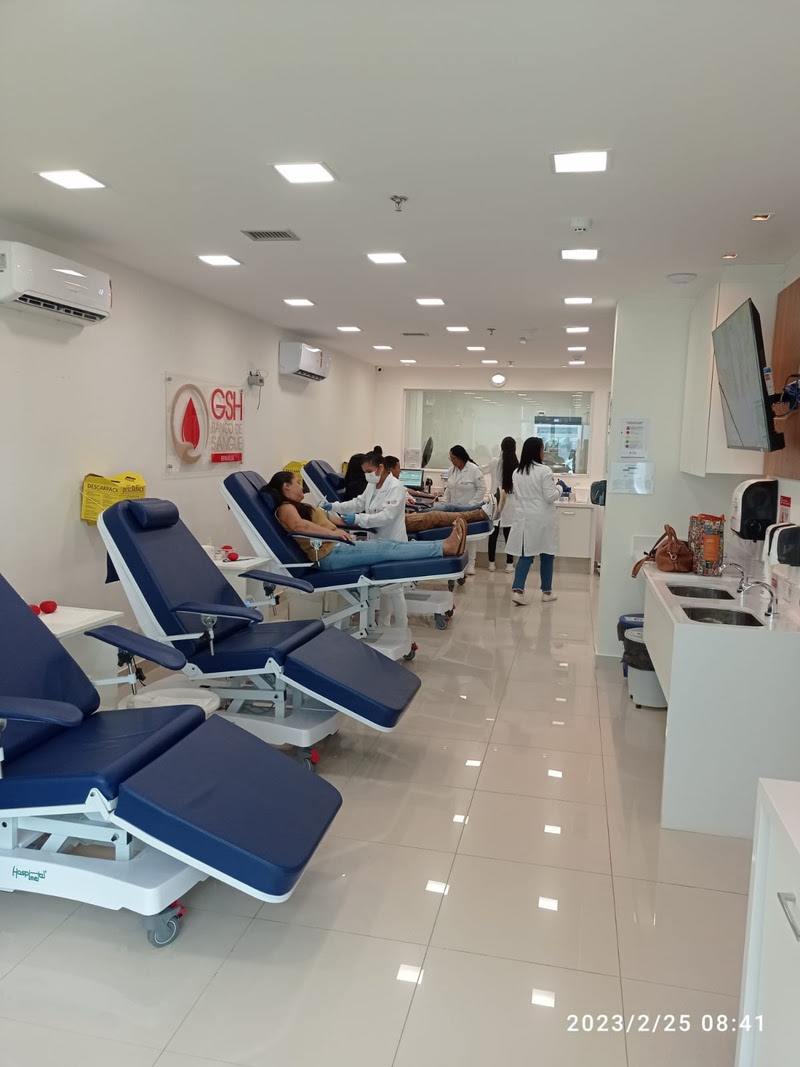 GSH Banco de Sangue de Brasília reforça importância de antecipar doação antes do feriado GSH Banco de Sangue de Brasília reforça importância de antecipar doação antes do feriado